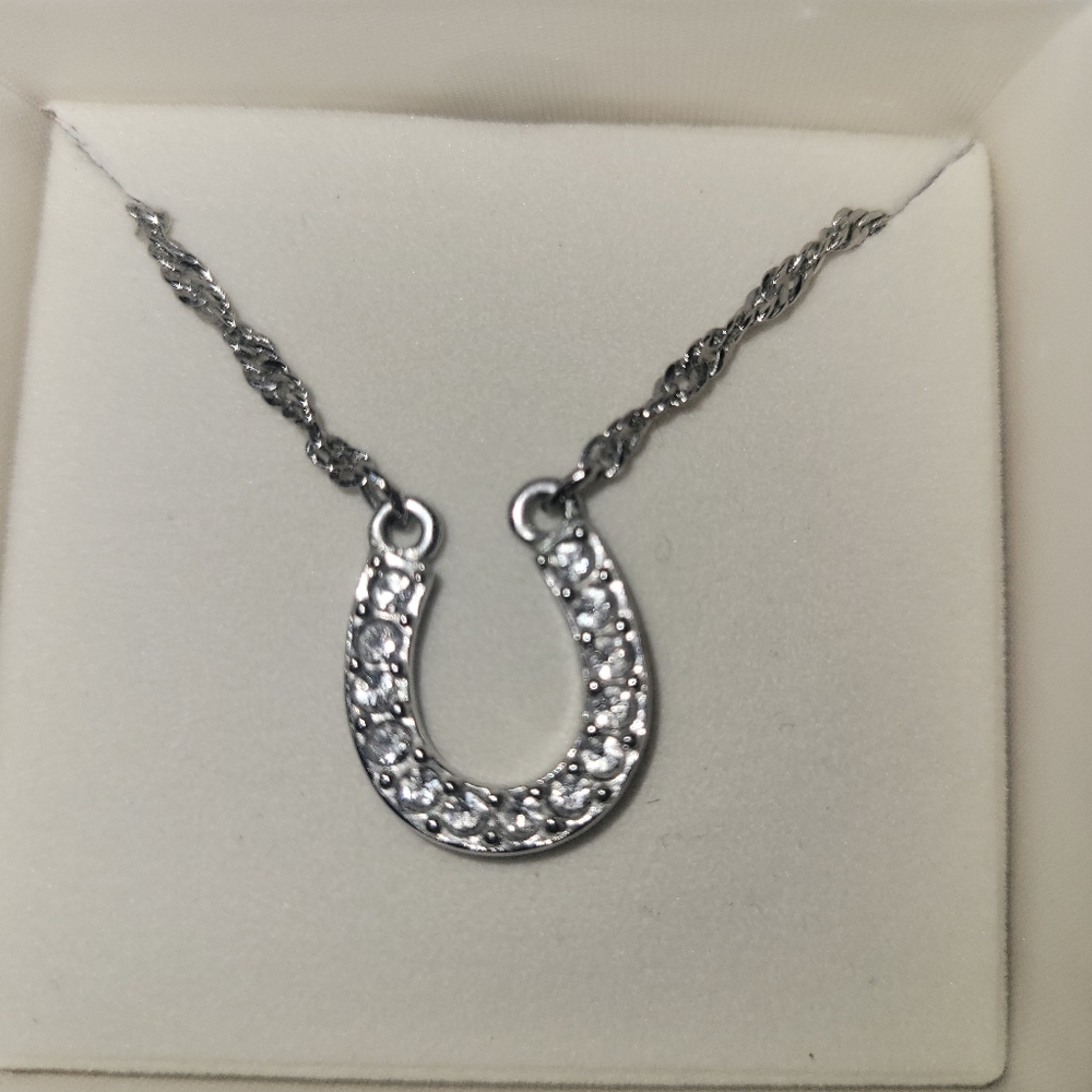 NWOT Montana Silversmiths horseshoe necklace